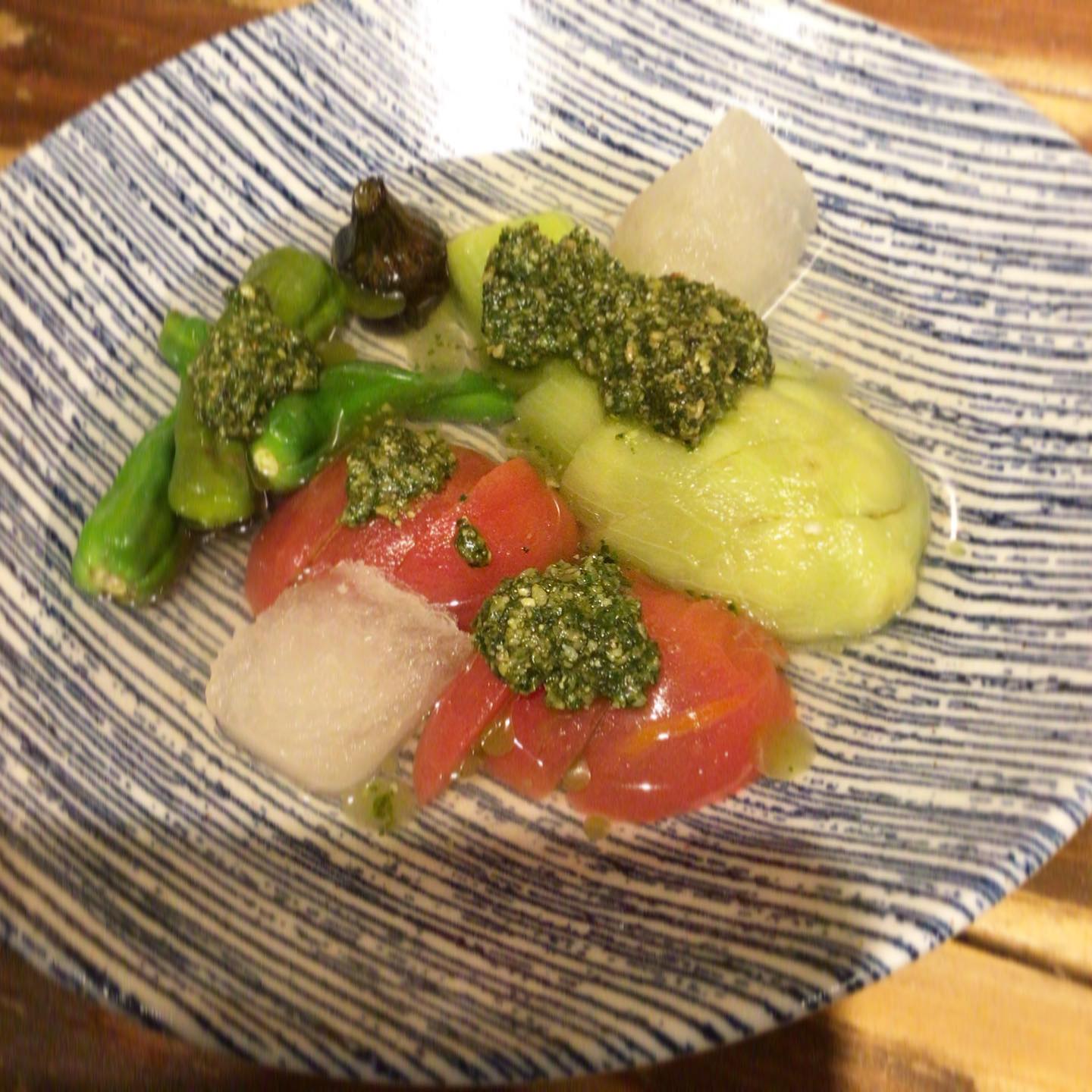 自社農園の夏野菜を使った『冷やしおでん3種盛り〜和風バジルソースのせ〜』暑い夏にピッタリのおでんの出汁とバジルソースでさっぱり仕上げてますお酒と相性抜群です是非ご来店お待ちしてます🏼‍♂️#冷やしおでん #夏野菜 #川崎 #川崎グルメ #はれ晴れ #はれ晴れ東口本店 #はれ晴れ碧 #はれ晴れ横浜 #居酒屋 #川崎居酒屋 #おでん #地鶏 #庭先地鶏 #おでん鍋 #日本酒好きな人と繋がりたい #日本酒女子 #焼酎 #焼酎すきの人と繋がりたい #美味しい #美味しいもの好きな人と繋がりたい #サワー #fffで繋がろう #ffff #いいね返し #いいねした人全員フォローする #follow - from Instagram